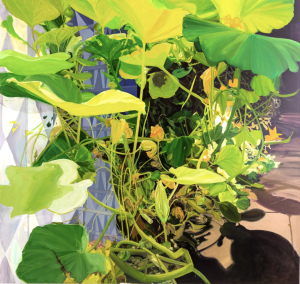 Night Walk 2023 180 x 170 cm oil on canvas